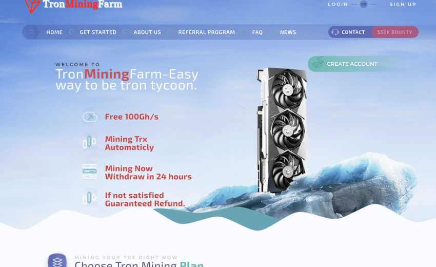 Exposing the Tronminingfarm.com Scam